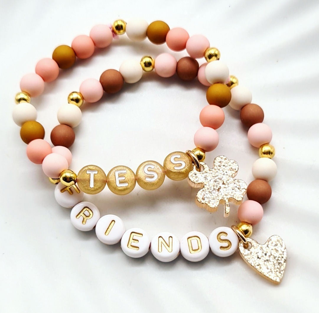 VRIENDINNEN) ARMBANDJE SPARKLE - Armbandjes - Beads by